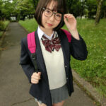 ＜チラリ＞ アヘ中出し受精巨乳メガネっ娘 逝狂編 人見ゆめ 『FANZA』