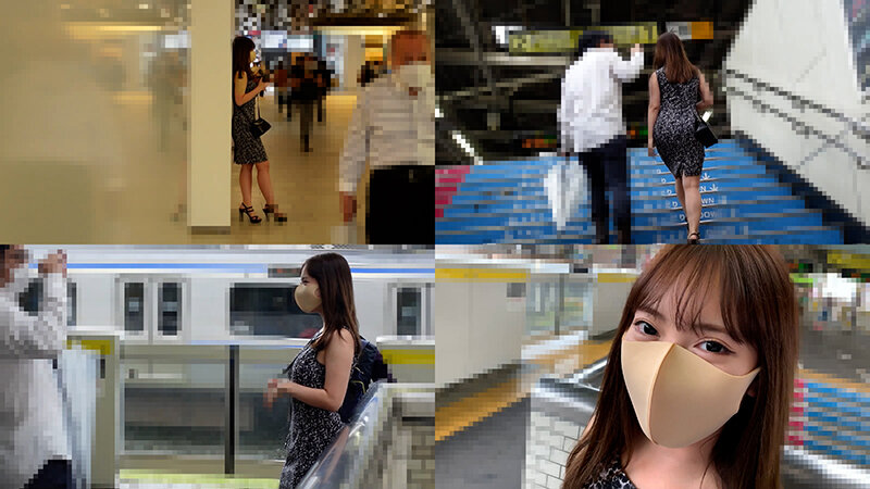 ＜チラリ＞ 痴●電車＃029 パパ活サイトで捕まえた巨乳嬢 『FANZ...