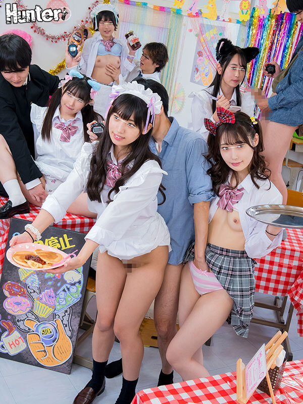 ＜チラリ＞ 3年C組の文化祭の模擬店は時間停止カフェ2 いつでもストッ...