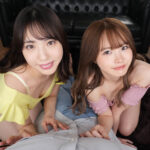 ＜チラリ＞ 【VR】乳首責めフレンズ！乳首をお留守にしない小悪魔コンビの逆ハーレム3Pで射精させられ続けたボク 『FANZA』