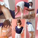 ＜チラリ＞ 素人パンチラ in 自宅で個人撮影会 vol.019 春の女子制服モデル 素人女子校生モデル まほちゃん 『FANZA』