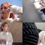 ＜チラリ＞ 痴●電車＃046 ピンク髪で巨乳の姫系ギャル 『FANZA』