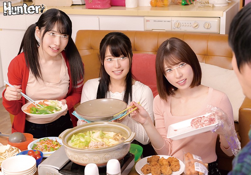 ＜チラリ＞ 男だらけのオフ会だと思ったら、周りは全員女で男はボク1人！...