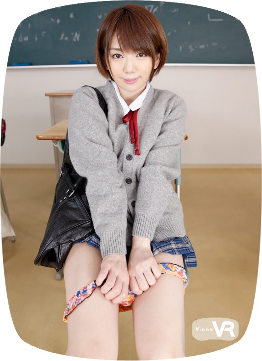 ＜チラリ＞ 【VR】希美まゆ 教室でSEXしょ 『FANZA』