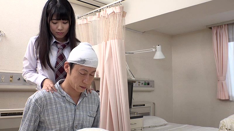 ＜チラリ＞ 「40歳をすぎた僕の初めての中出し相手は見舞いに来てくれた...