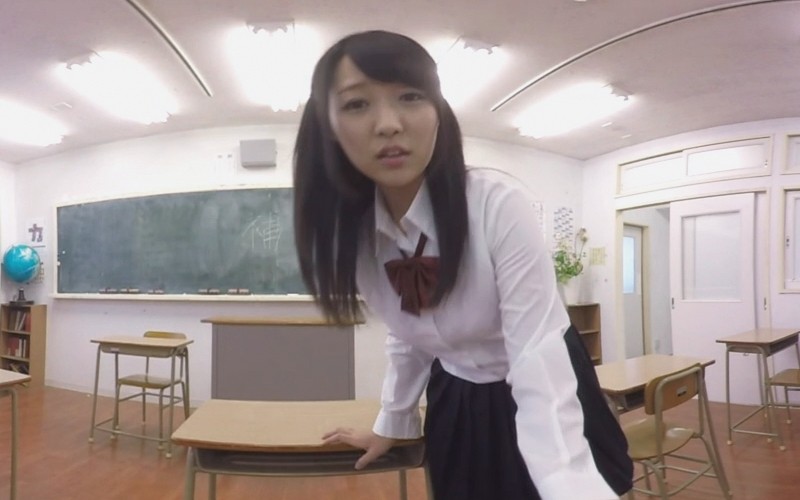 ＜チラリ＞ 【VR】放課後の時間 葉山美空 『FANZA』