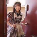 ＜チラリ＞ 危険日直撃！！子作りできる派遣メイド 皆瀬あかり 『FANZA』