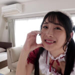 ＜チラリ＞ 【4K】自慢のご奉仕メイドと杭打ち騎乗位SEX 小野坂ゆいか 『FANZA』