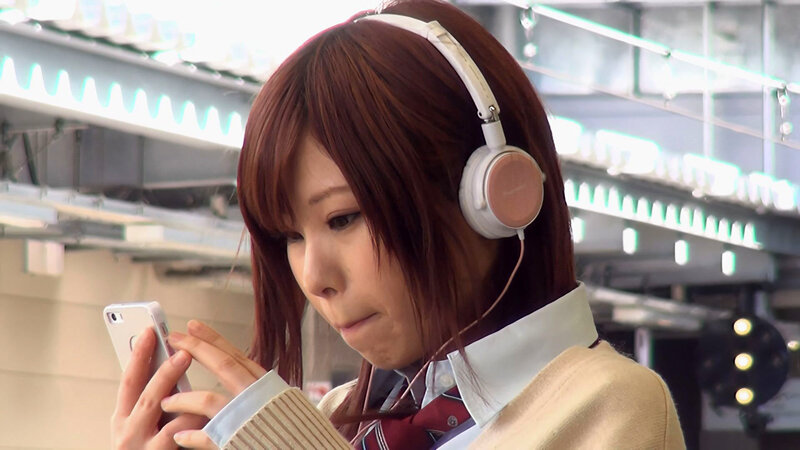 ＜チラリ＞ 【AI リマスター版】通学時に見かける同じ学校のあの子が部...