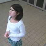 ＜チラリ＞ 社内に取り付けられた自動販売機パンチラ 3 『FANZA』