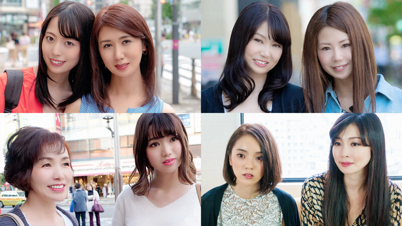 ＜チラリ＞ 母娘繚乱！熟々なお母さんとピチピチな娘さんではどちらにしま...