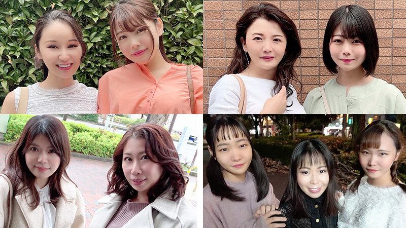 ＜チラリ＞ 母娘繚乱！熟々なお母さんとピチピチな娘さんではどちらにしま...