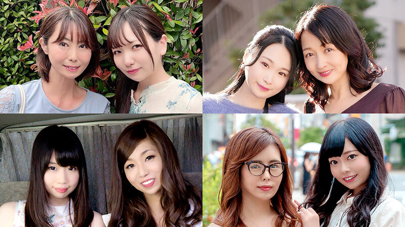 ＜チラリ＞ 母娘繚乱！熟々なお母さんとピチピチな娘さんではどちらにしま...