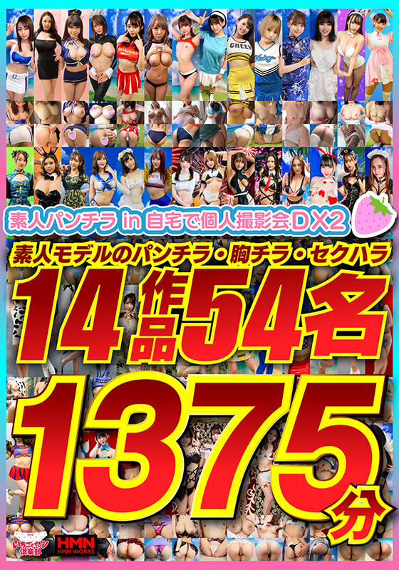 ＜チラリ＞ 素人パンチラ in 自宅で個人撮影会 DX2 1375分5...