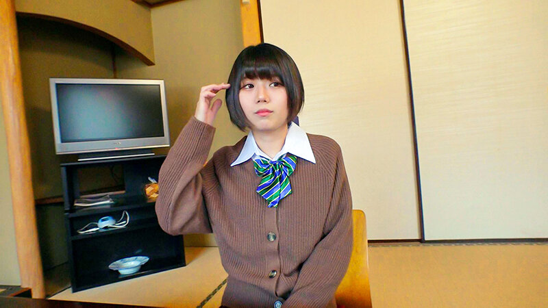 『高画質』 ピンク乳首美少女のショートカット義娘とイタズラ温泉旅行 ＜...