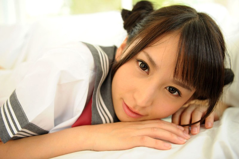 『高画質』 パイパン純情 JK 板野有紀 ＜動画＞