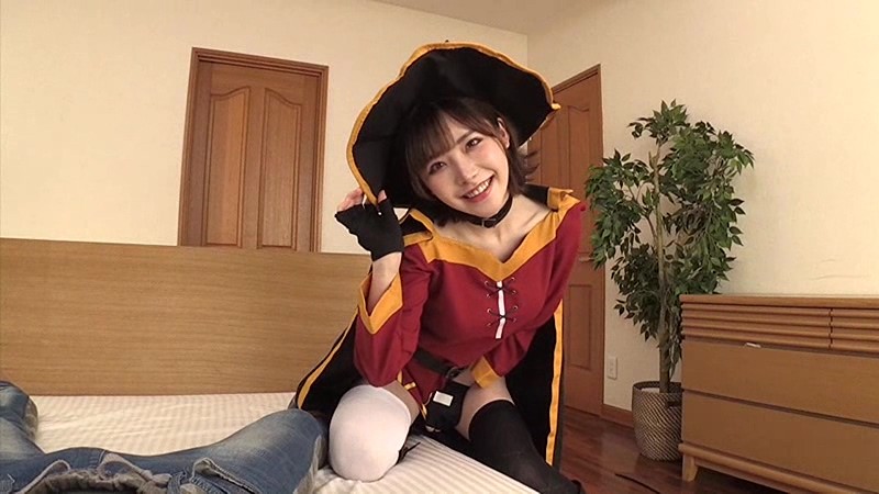 『高画質』 美人で照れ屋なボクの彼女がなんとも嬉しい宅コスレイヤーだっ...