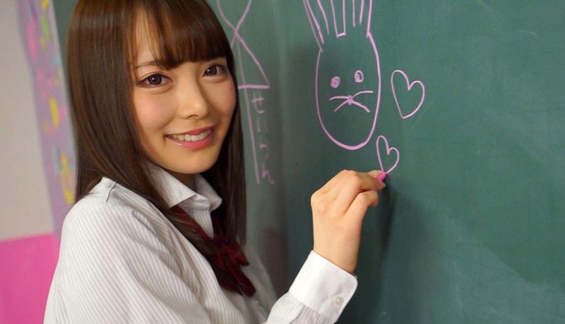 『高画質』 学園で中出ししよっ 五十嵐星蘭 ＜動画＞