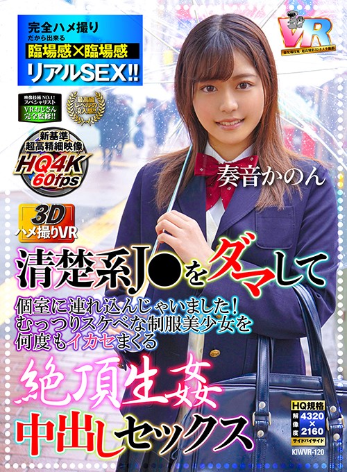 『高画質』 【VR】【3Dハメ撮りVR】清楚系J○をダマして個室に連れ...