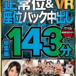 『高画質』 【VR】ベストシーンセレクション！正常位＆座位バック中出し143分 総集編 ＜動画＞