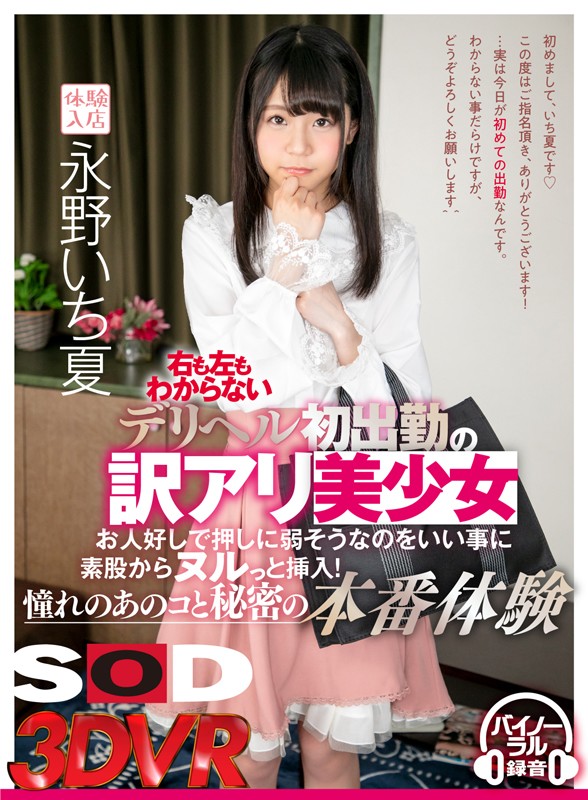 『高画質』 【VR】永野いち夏 右も左もわからないデリヘル初出勤の訳ア...
