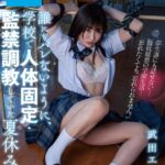 『高画質』 誰にもバレないように、学校で人体固定・監禁調教していた夏休み。 武田エレナ ＜動画＞