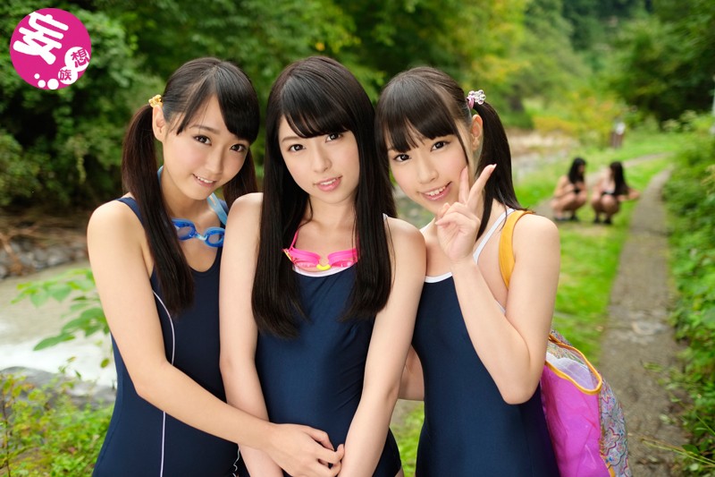 『高画質』 夏休み中のウブな女学生達と温泉旅館で中出し乱交した記録集 ...