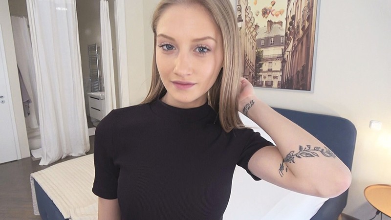 『高画質』 ［発掘］東欧の炉利 白人ブロンド華奢貧乳の超絶美少女Tちゃ...