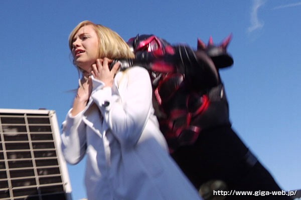 『高画質』 外国人ヒロイン 太陽の美少女戦士 ソレイユ ＜動画＞