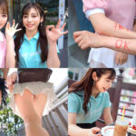 『高画質』 【W超カワJD降臨！ハチャメチャ乱交SP！】エロ自撮りは当たり前♪ヤリ盛りな美少女JD2人組が登場！！快楽の虜になった学生の無計画生ハメ＆中出しハイテンション乱交5射精！【撮影OK ＃裏垢タダマン : @echi_risu ＆ @bitch_sumire】 有栖舞衣＆倉本すみれ ＜動画＞