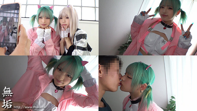 『高画質』 中出し交尾に没頭する発情コスプレ美少女たち 完全着衣8P大...