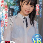 『高画質』 【VR】「風邪引いちゃうので着がえ貸してください…。」ゲリラ豪雨で帰宅できなくな った地味目な後輩は敏感ボディを密着させてボクを誘惑してきました。 月美りょう ＜動画＞