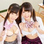 『高画質』 【VR】性に開放的な学園でとびきり可愛い美少女2人とずっと生ハメSEX！ 栄川乃亜 なつめ愛莉 ＜動画＞