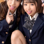 『高画質』 よだれをた～っぷり飲ませてくれる制服美少女のとろっとろベロちゅう唾液性交 有栖舞衣/菊池はる ＜動画＞