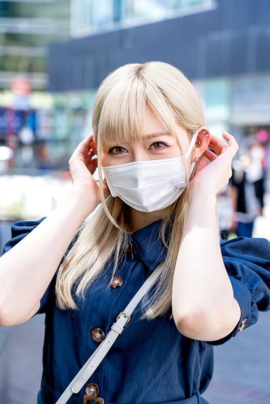 『高画質』 【素人女子大生】金髪大天使2年生 RENちゃん 韓国アイド...