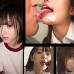『高画質』 舐め特化 従順制服少女達を唾液まみれにして汚す。顔面ベッロベロ全身ドッロドロ唾だく中出し交尾。 ＜動画＞