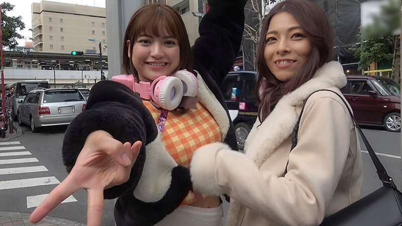 『高画質』 Wせふれ温泉旅行 あずさ＆のあ ＜動画＞