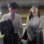 『高画質』 真夏の突然の大雨…濡れた乳房 巨乳女上司と絶倫部下が朝まで二人きりでホテル相部屋 中山ふみか ＜動画＞