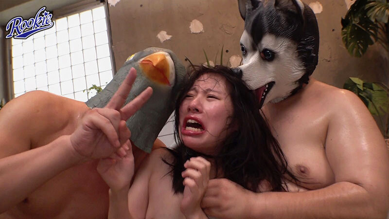 『高画質』 獣人の館 監禁され異形に犯●れる制服少女 松井日奈子 ＜動...