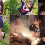 『高画質』 性欲の溢れたエロ過ぎ制服美少女が汗だくになって男を貪る絶倫性交 椎名心春 ＜動画＞