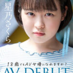『高画質』 たぶん、原石。18歳でもAV女優になれますか？星乃さくらAV DEBUT ＜動画＞