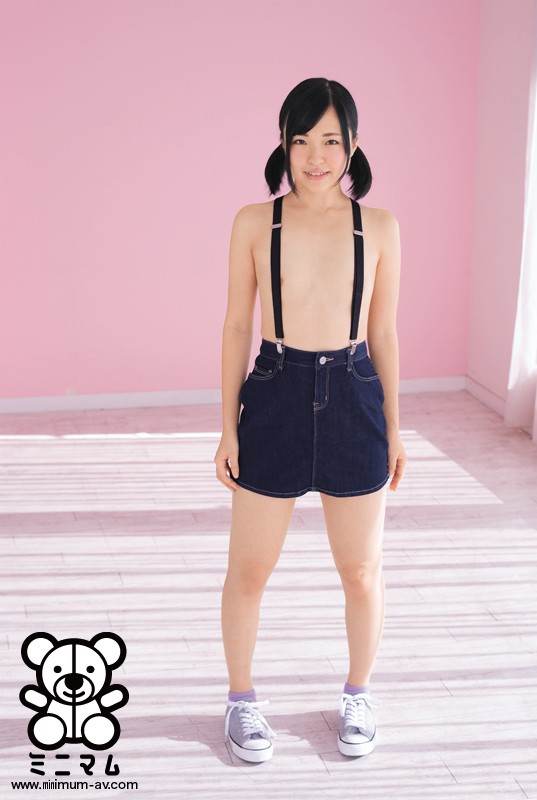 『高画質』 ド貧乳サスペンダー。 ゆかり AAカップ無毛 ＜動画＞