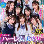 『高画質』 【VR】【8K VR】3年H組ハーレム美少女祭り！ 全員と生中出し放題SP学園祭！ ＜動画＞