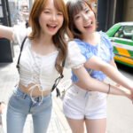 『高画質』 絶倫チ●ポシェアしよ 美少女マブダチ同級生ハーレム逆3P中出しデート 沙月恵奈 松本いちか ＜動画＞