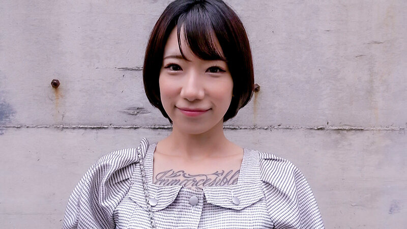 『高画質』 完全プライベート映像 黒髪ショートのガチエロタトゥー娘 柊...