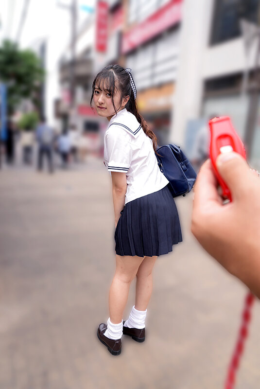 『高画質』 羞恥！野外腰砕け！激ヤバビッグバンローターをマ〇コに入れて...