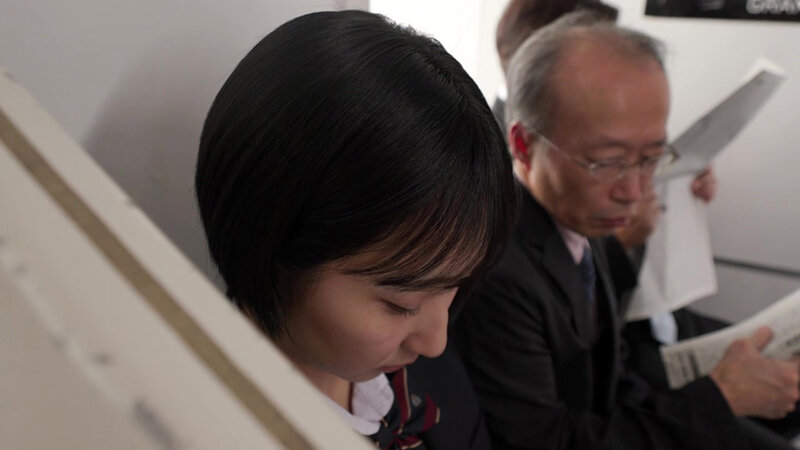 『高画質』 痴●集団に完堕ちした通学中の巨乳女子●生 糸井瑠花 ＜動画...