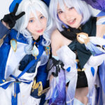 『高画質』 低身長ちっぱい甘サド◆レイヤーたちのM男カメコを沼らせる極上のW痴女ハーレム 冬愛ことね 皆月ひかる ＜動画＞