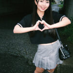 『高画質』 「精子が出るところも中に出されるところも感じたい…」パイパン美少女セフレ泉りおんと真正半外半中出しデート ＜動画＞