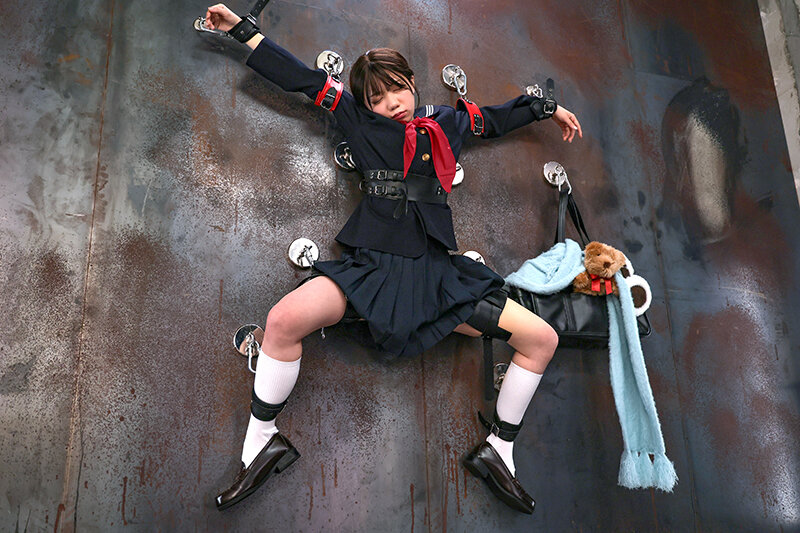 『高画質』 J〇闇バイト 某掲示板の高額時給に騙された少女が強力マグネ...